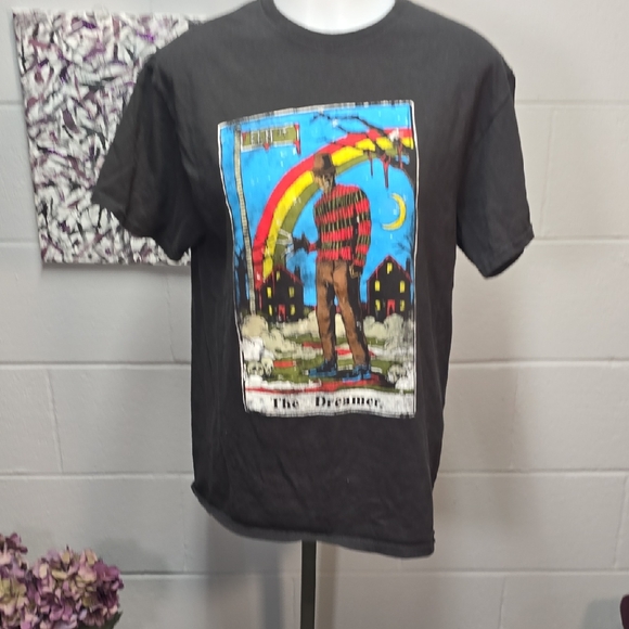 A Nightmare On Elm Street Tops - Graphic Black T-Shirt